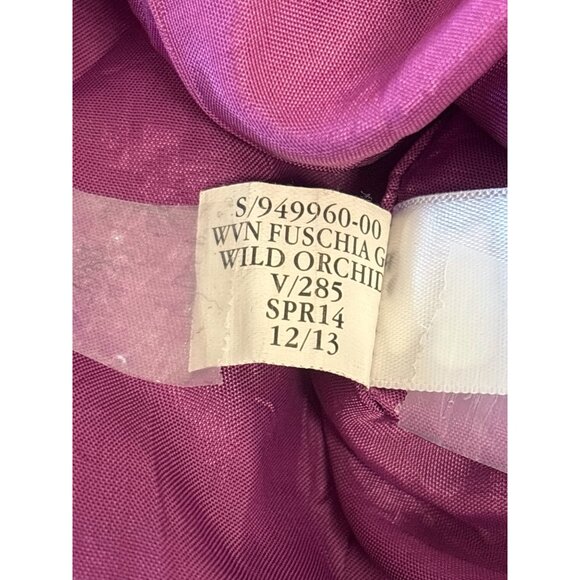 Banana Republic Womens Fuchsia Geometric Pencil Skirt Size 8 Polyester & Acetate - Picture 6 of 7